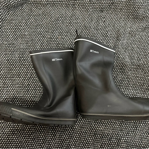 Tretorn Other - Tretorn Black Rain Boots for Men